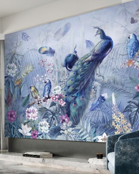 Papier peint Oiseaux