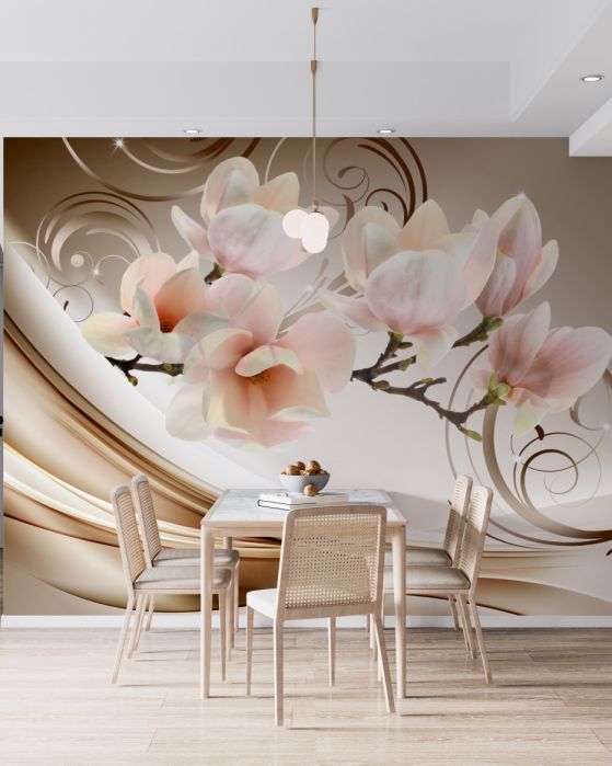 Papier peint Magnolia