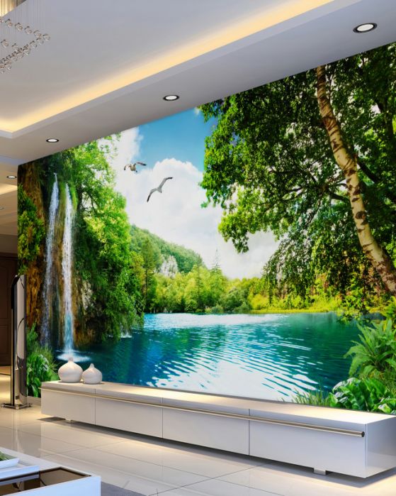 Papier peint Cascade