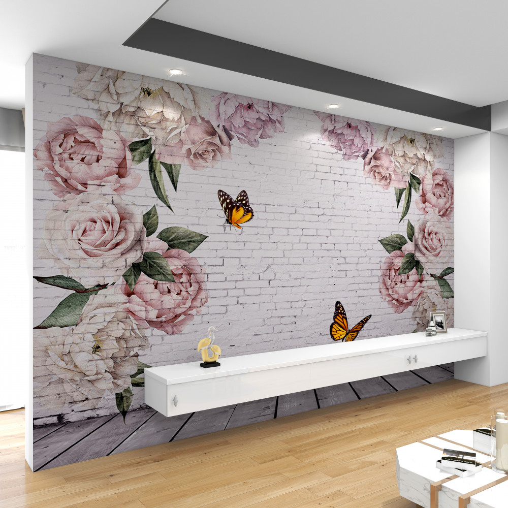 Papier peint Pivoines